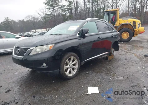 2010 Lexus Rx 350 z USA, uszkodzony, nr VIN 2T2BK1BA1AC035812